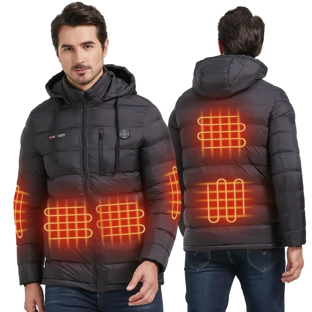 Vestă încălzită electric Gokoz, reglabilă pe temperatură