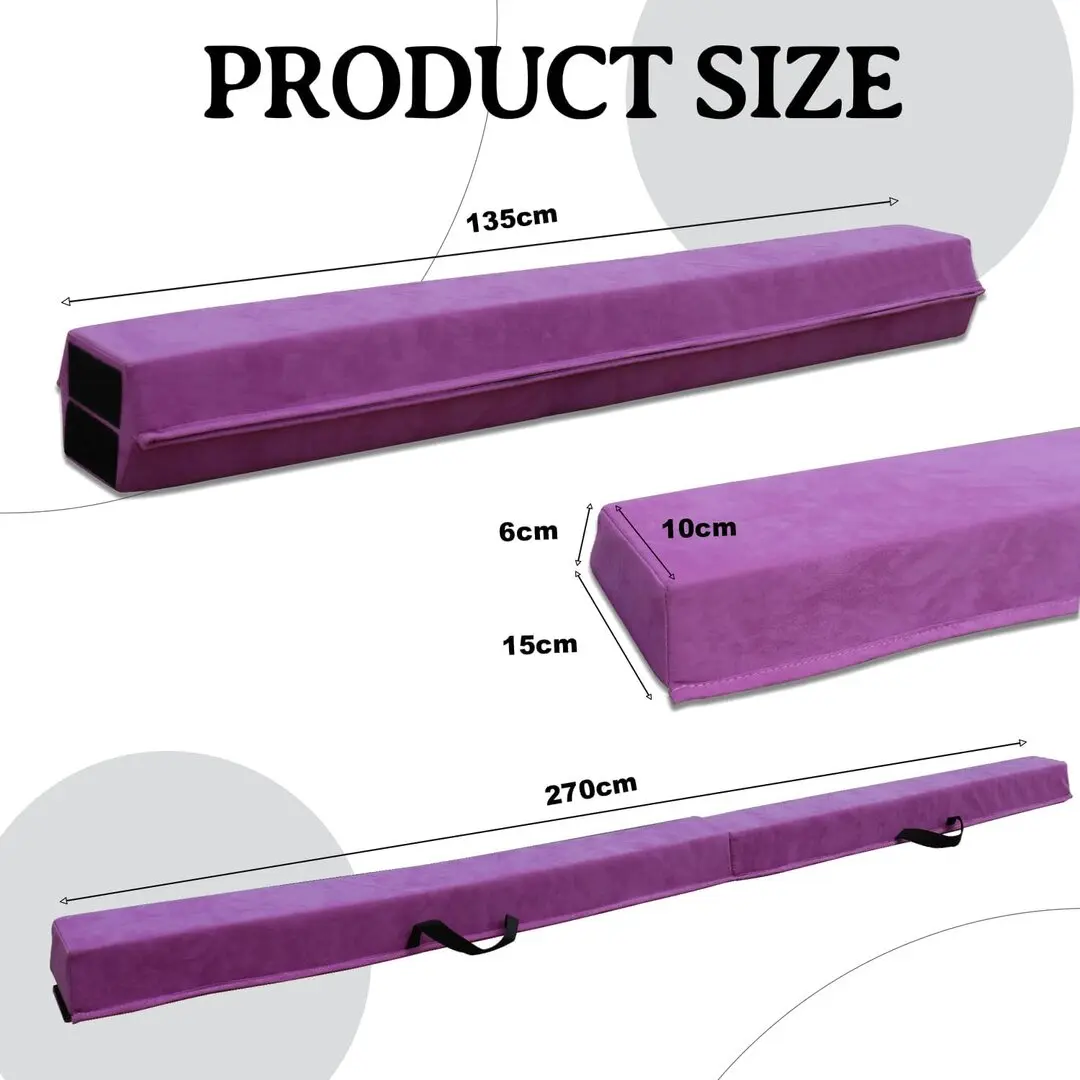 Grinda gimnastică de echilibru SportBob pentru acasă, de 270 cm, este partenerul perfect pentru antrenamentele tale! Fabricată din spumă EVA de înaltă densitate, oferă o suprafață moale și rezistentă, ideală pentru exerciții de echilibru. Ușoară și portabilă, este cadoul ideal pentru toți pasionații de sport, indiferent de vârstă. Cu un design compact, se pliază ușor pentru depozitare, iar dimensiunile generoase îți oferă spațiu suficient pentru sărituri și piruete. Antrenează-ți încrederea și coordonarea în confortul casei tale!